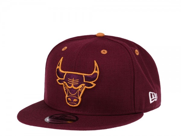 New Era Chicago Bulls Maroon Edition 9Fifty Snapback Cap